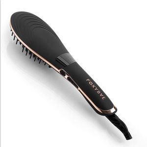 FOXYBAE Rose Gold Straightening Brush - NIB